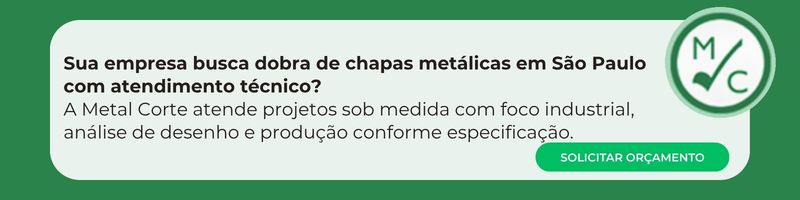 Atendimento técnico para orçamento de dobra de chapas metálicas