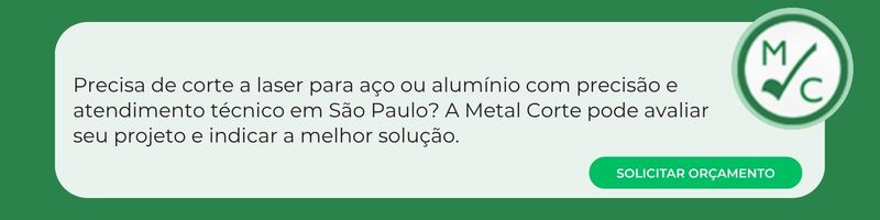 Serviço de Corte a Laser em Chapas Metálicas em São Paulo